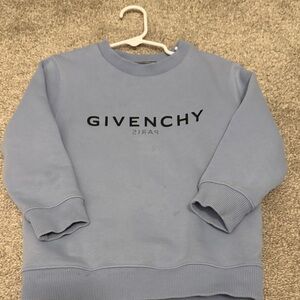 Kids Givenchy Light Blue Crewneck Sweatshirt